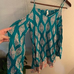 Adorable summer cold shoulder dress